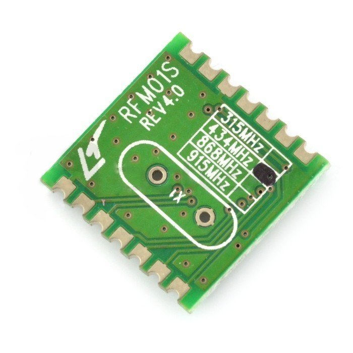 Rádiový modul RFM01-433S2 433MHz - SMD přijímač