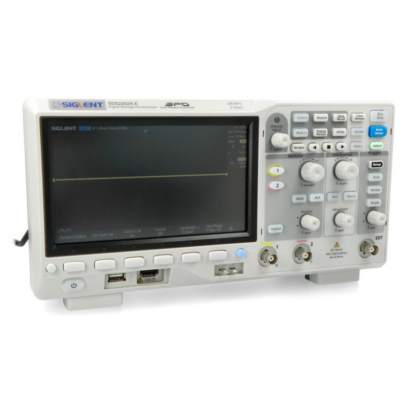 Siglent SDS2202X-E 200MHz osciloskop 2 kanály