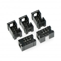 IDC zástrčka 6 pin přímá - 5 ks