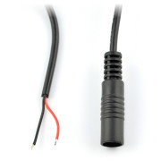 DC jack φ5,5 x 2,1 mm s kabelem 1m