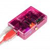 Pouzdro Raspberry Pi Model B Pi Tin - růžové - zdjęcie 3