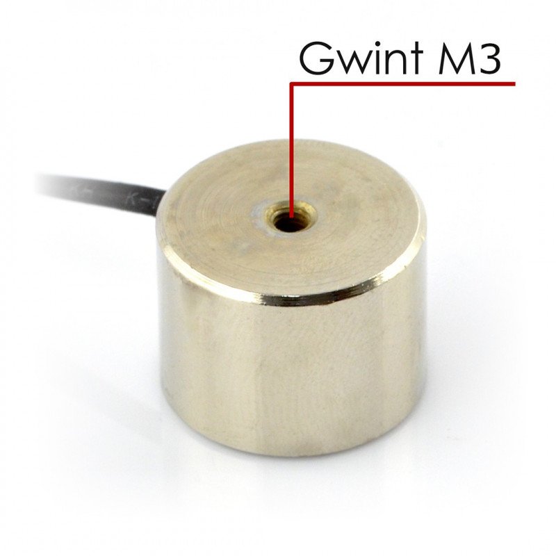 Přidržovací elektromagnet 12V 2,5W 2kgf