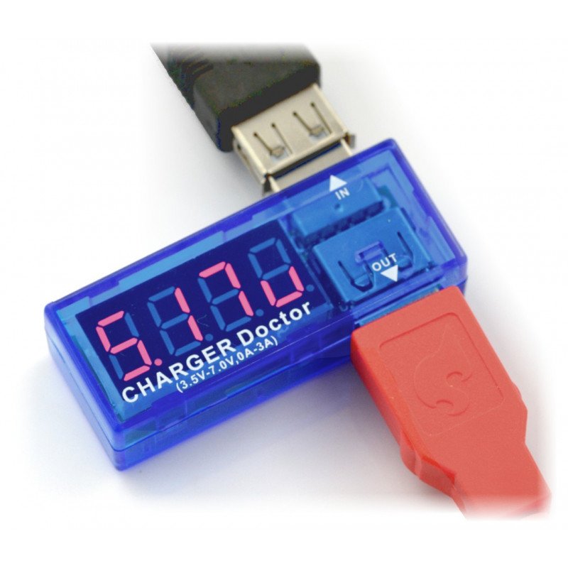 Charger Doctor - USB měřič proudu a napětí