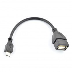 OTG Host microUSB - kabel USB - 12 cm