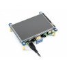 IPS odporová dotyková obrazovka LCD 4 '' (H) 800x480px HDMI + GPIO pro Raspberry Pi 4B / 3B + / 3B / Zero - zdjęcie 6