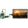 IPS LCD kapacitní dotyková obrazovka 15.6 '' 1920x1080px HDMI + USB C pro pouzdro Raspberry Pi 4B / 3B + / 3B / Zero + + baterie - zdjęcie 5