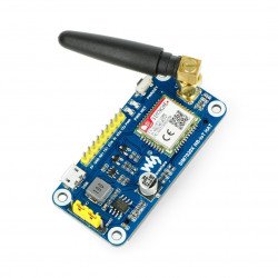 Waveshare NB-IoT HAT - GPS / GSM SIM7020E - štít pro Raspberry Pi 4B / 3B + / 3B / 2B / Zero
