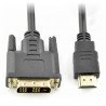 Kabel DVI-D - HDMI BLOW Classic - 3 m - zdjęcie 1
