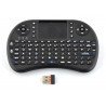 Bezdrátová klávesnice + touchpad Mini Key - černý - zdjęcie 3