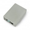 Pouzdro Raspberry Pi model 4B - hliník - LT-4BA04 - šedá - zdjęcie 1