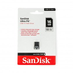 SanDisk Ultra Fit - USB 3.0 Pendrive 16GB