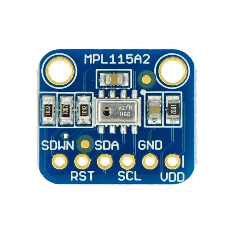 MPL115A2 - digitální barometr, snímač tlaku / výšky 1150 hPa I2C - modul Adafruit