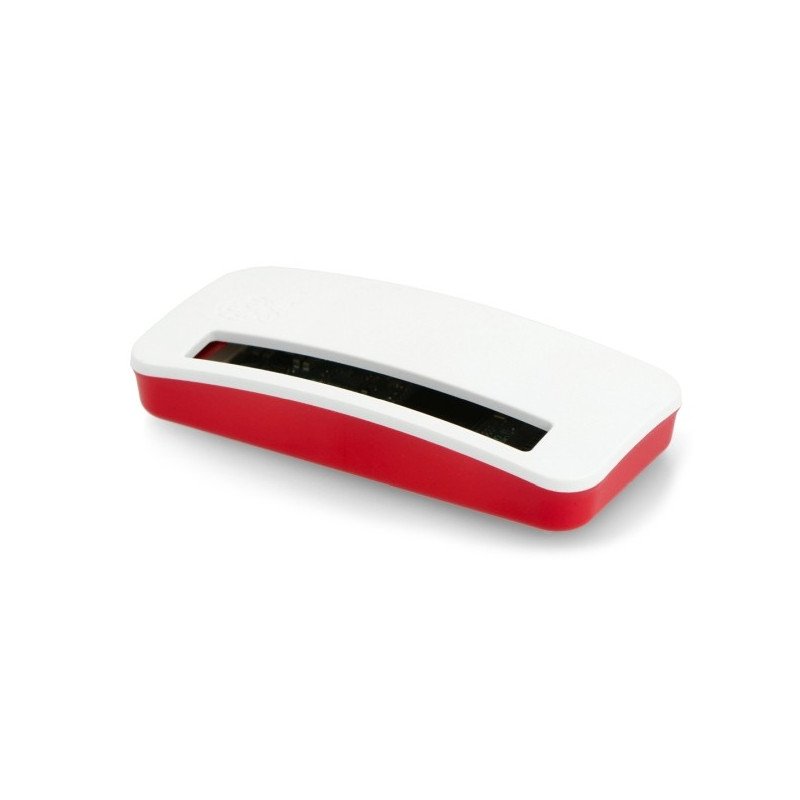 Oficiální pouzdro Raspberry Pi Zero - červené a bílé