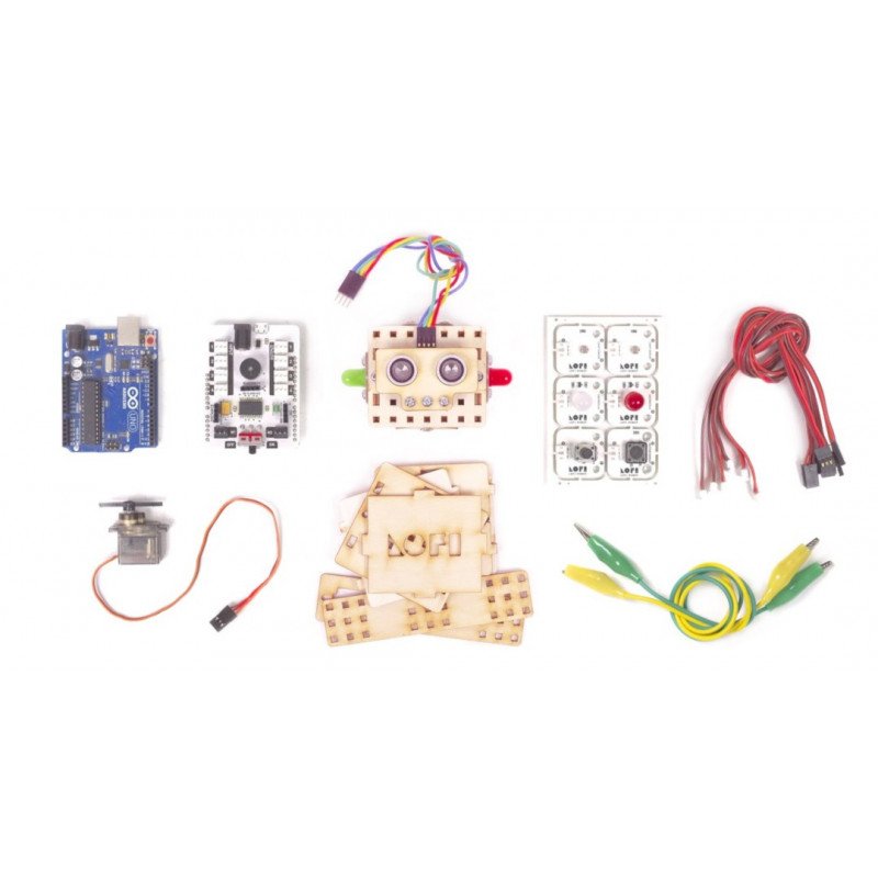 Lofi Robot - Codebox Full Kit - sady pro stavění robotů