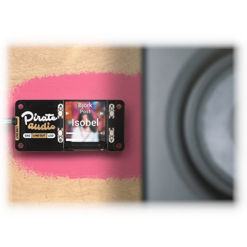 Pirate Audio Line-out - zvukový výstup pro Raspberry Pi