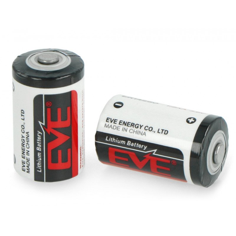 3,6 V lithiová baterie ER14250 1 / 2AA 1200 mAh Eve