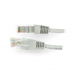 Síťový kabel Ethernet Patchcord UTP 5e 0,5 m - bílý