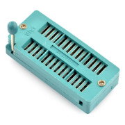 Zkušební stojan ZIF 28pin, rozteč 15,24 mm