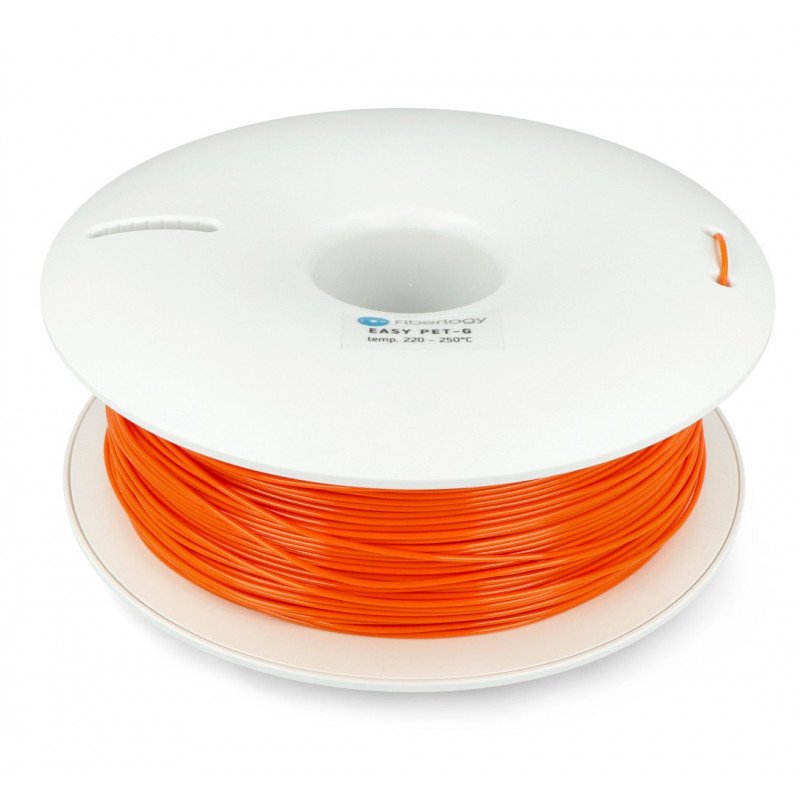 Fiberlogy Easy PET-G vlákno 1,75 mm 0,85 kg - oranžové