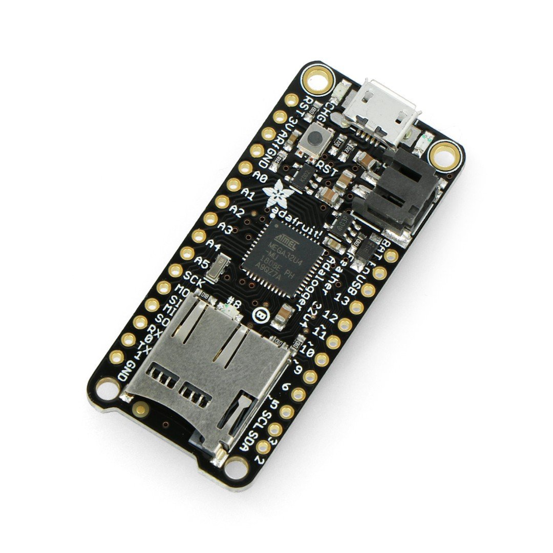 Adafruit Feather 32u4 Adalogger - kompatibilní s Arduino