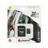 Paměťová karta Kingston Canvas Select Plus microSD 32 GB 100 MB / s UHS-I třída 10 s adaptérem - zdjęcie 1