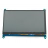 Dotykový displej - kapacitní LCD TFT 7 "800x480px HDMI + USB pro Raspberry Pi 4B / 3B + / 3B / 2B / Zero - zdjęcie 2