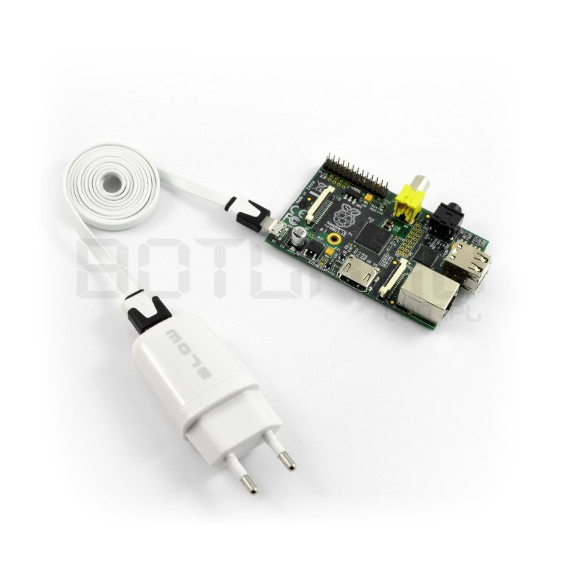 Napájecí zdroj Blow H21A USB 5V 2,1A Raspberry Pi 2 / B +