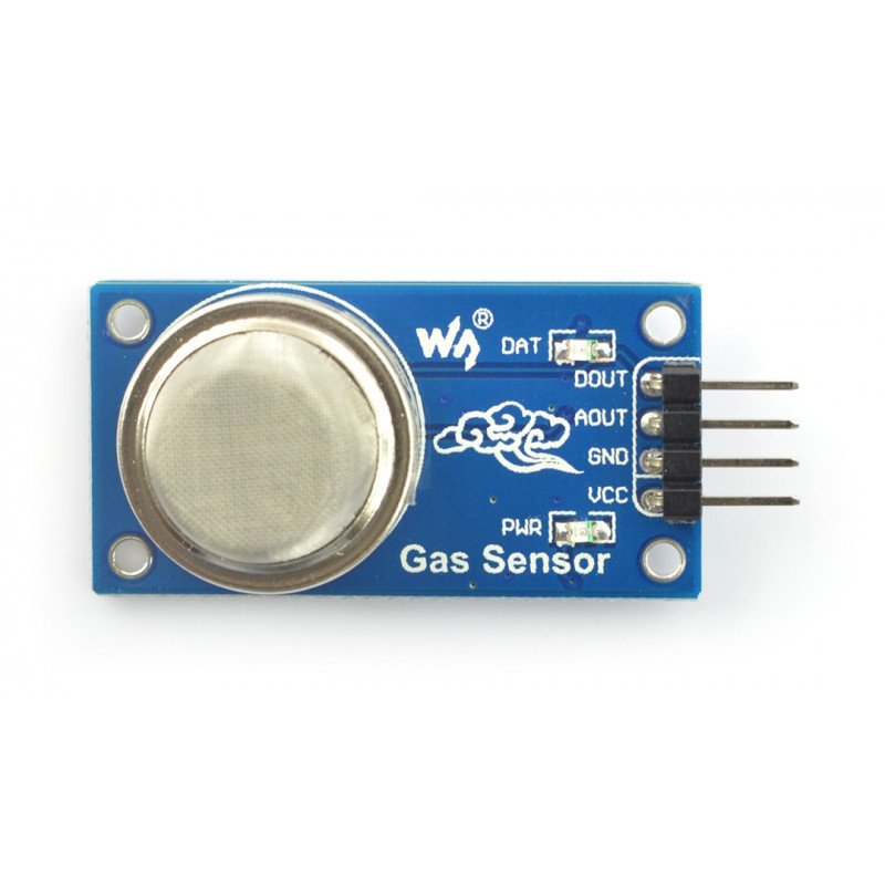 Senzor LPG, propanu a vodíku MQ-2 - modul Waveshare