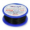 Montážní kabel KYNAR z postříbřené mědi - 0,25 mm / AWG 30 - černý - 50 m - zdjęcie 2