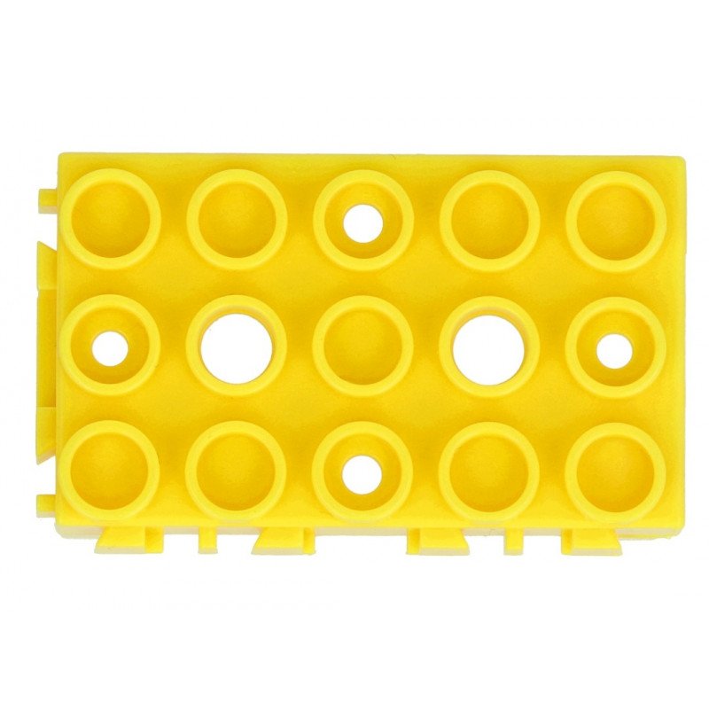 Grove - kryt modulu 1x2 žlutá - 4ks.