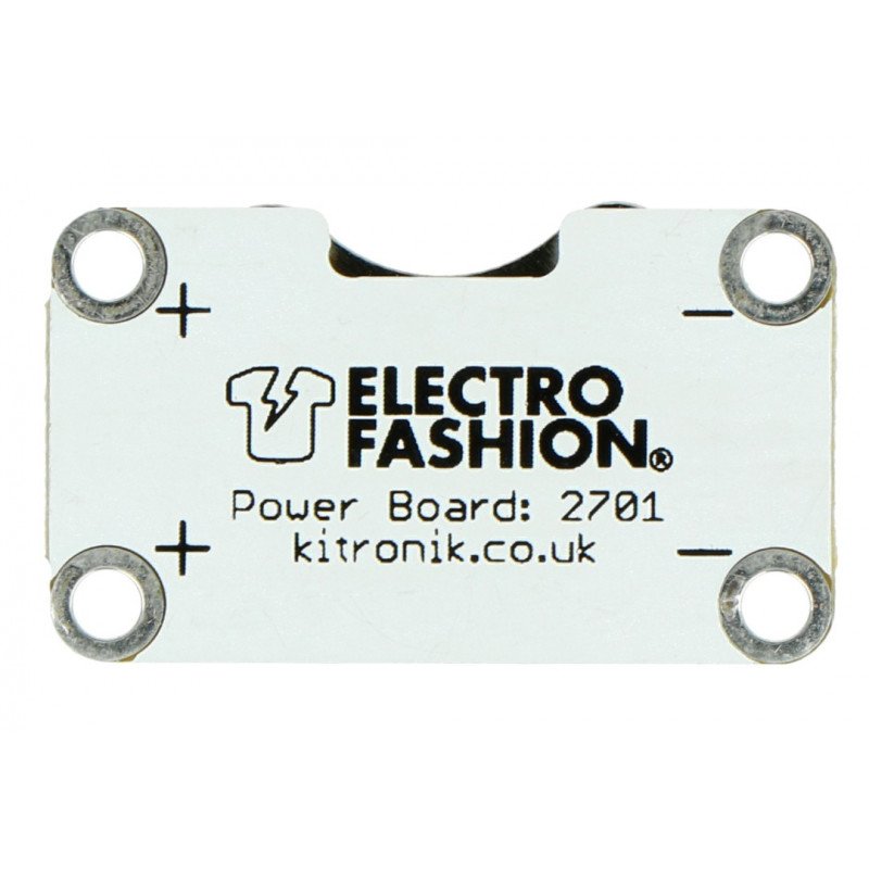 Kitronik Electro-Fashion - modul s košem na baterie CR2032