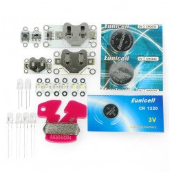 Electro-Fashion rozšířená sada se šesti LED moduly - Kitronik 2728