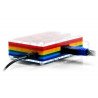 Pouzdro Raspberry Pi B - Rainbow - zdjęcie 2