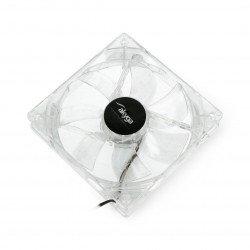 Ventilátor 12V 120x120x25mm MOLEX - modré osvětlení