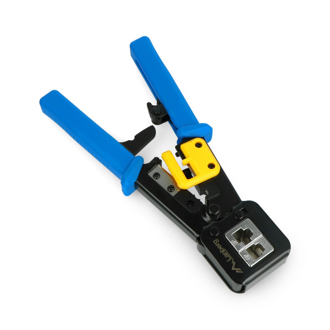 Krimpovací kleště pro konektory RJ45, RJ12, RJ11 - Lanberg NT-0204