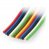 Plochý kabel TLWY - 12x0,22mm² / AWG 24 - vícebarevný - 50m - zdjęcie 3