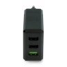 Green Charge Source 3 x USB 30W napájecí zdroj s rychlým nabíjením Ultra Charge a Smart Charge - zdjęcie 2