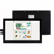 IPS LCD kapacitní dotyková obrazovka 13,3 '' (H) 1920x1080px HDMI + USB V2 pro Raspberry Pi 4B / 3B + / 3B / Zero