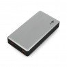 Powerbank Goobay 20.0 59854 Quick Charge 3.0 20000 mAh mobilní baterie - šedá - černá - zdjęcie 1