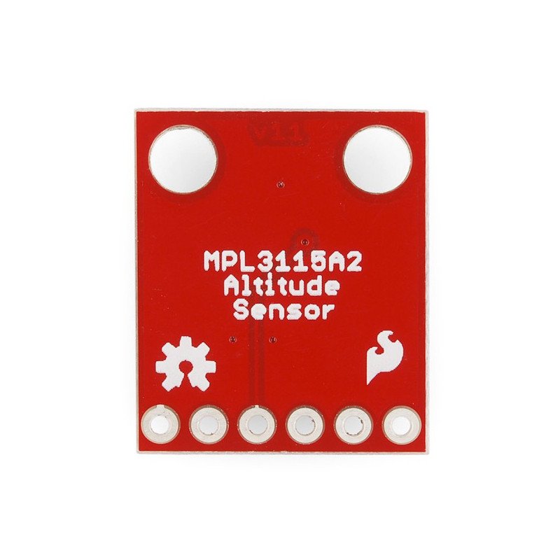 MPL3115A2 - digitální barometr, snímač tlaku / nadmořské výšky