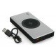 PowerBank Goobay Wireless 10.0 55152 Quick Charge 3.0 10000mAh mobilní baterie - šedá - černá