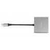 Hub - Multiport Natec Fowler Mini - USB-C PD HDMI - šedý - zdjęcie 4