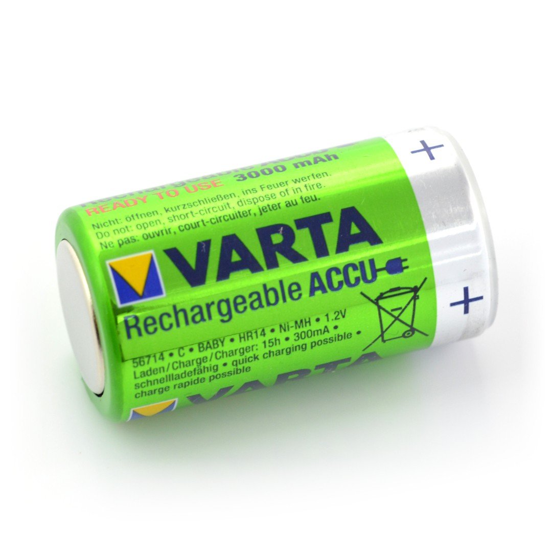 Baterie Varta R14 / C Ni-MH 3000mAh