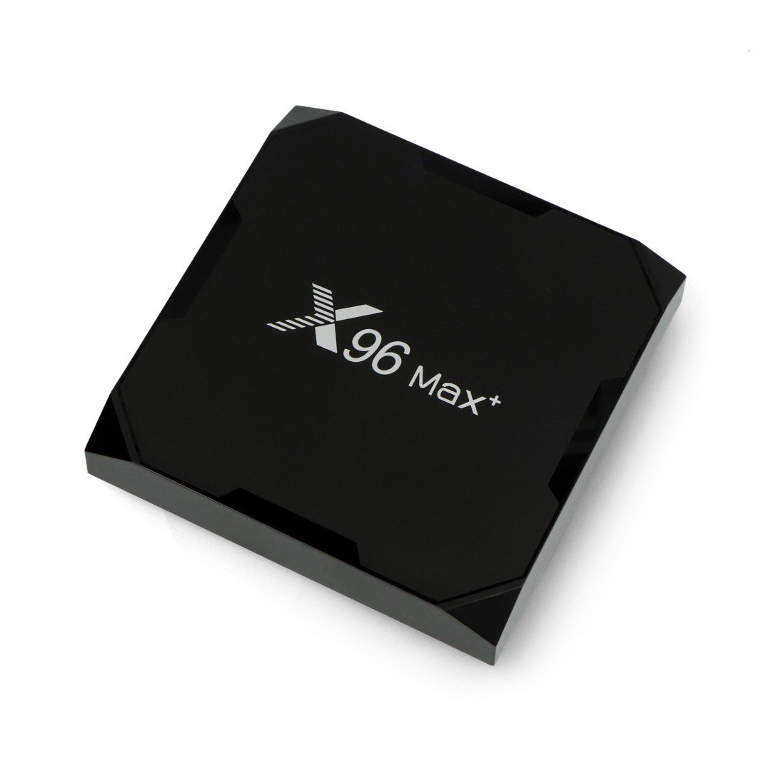 Chytrý televizní přijímač X96 Max Android 9 S905X2 4/64 GB - černý