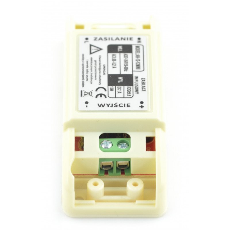 Montážní zdroj pro LED pásky a pásky 12V / 1A / 12W