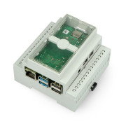 Pouzdro Raspberry PI 4, DIN RAIL