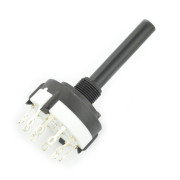 Otočný spínač 3 polohy 4 obvody pro pouzdro