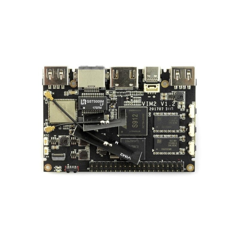 Khadas VIM2 Pro - ARM Cortex A53 Octa-Core 1,5 GHz WiFi + 3 GB RAM + 32 GB eMMC