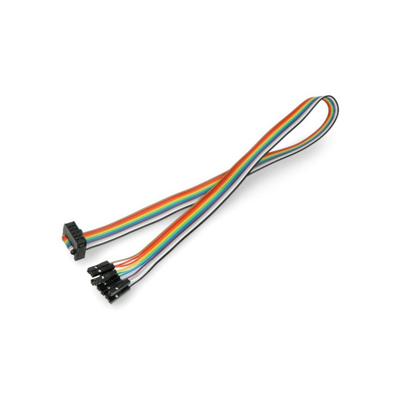 Kabel IDC 10 female - kolíky