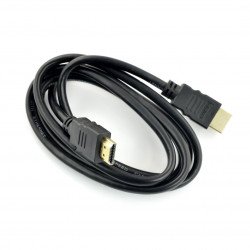 Kabel HDMI 1.4 černý 1080p 1,5 m